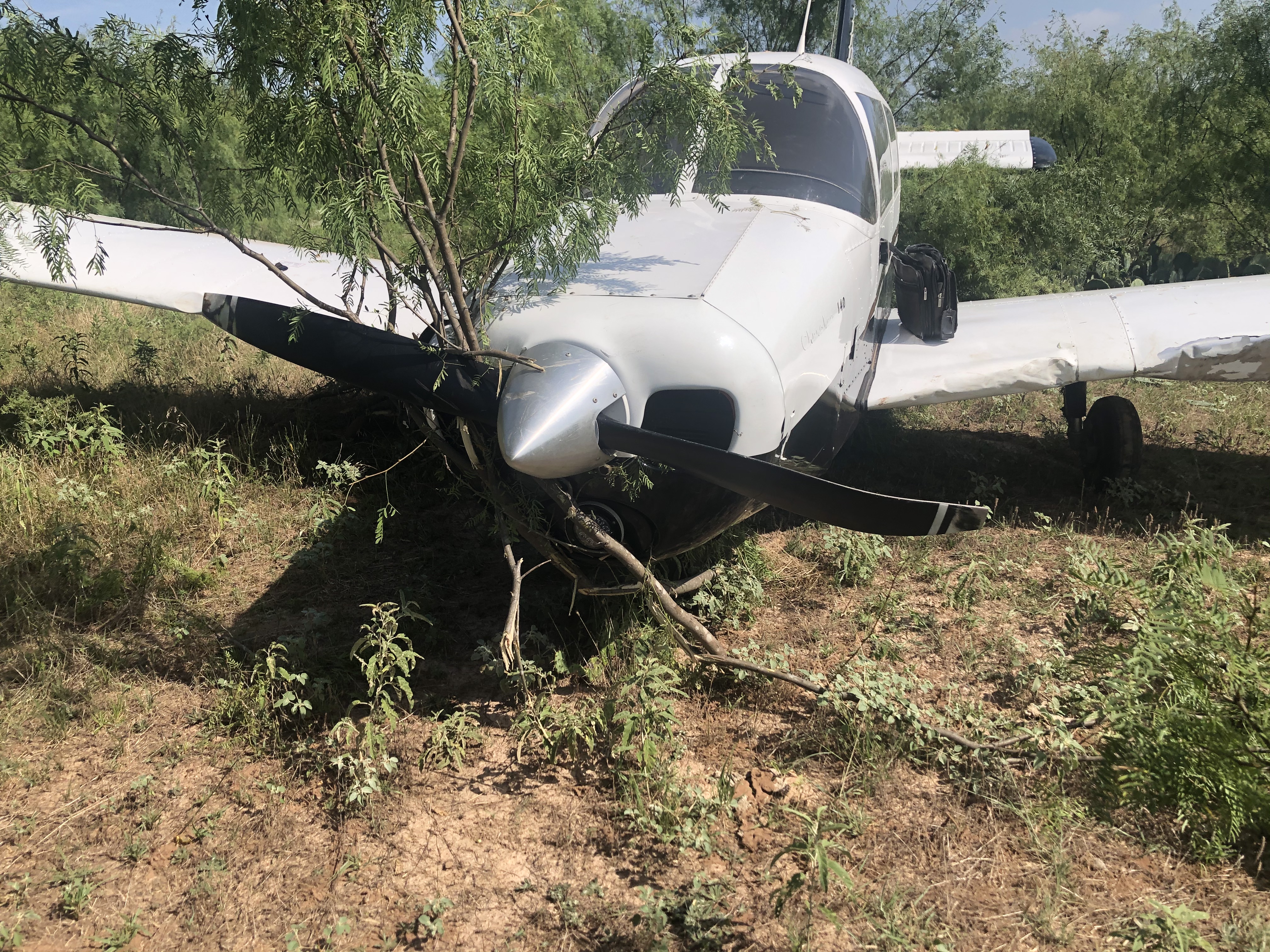 Aircraft crash scene that became part of the AirLogbooks origin story